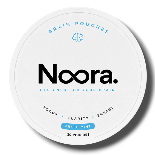Noora Focus Pouches — Caffeine Nootropic Pouches