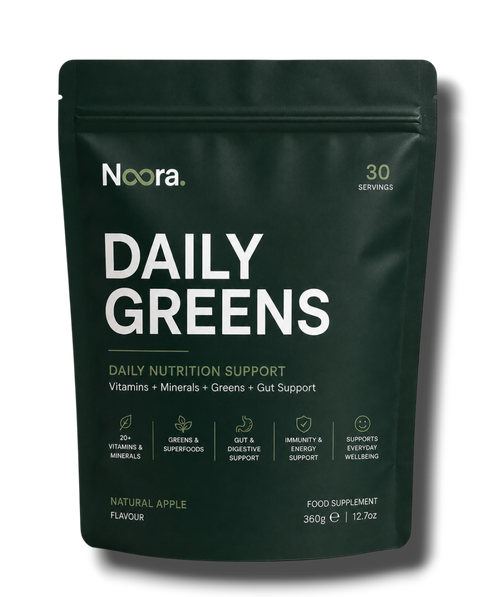 NOORA Daily Greens — Daily Nutrition + Brain Support